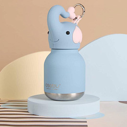 Бутылка-термос для напитков Asobu "Mini Bestie",слон, 200 мл